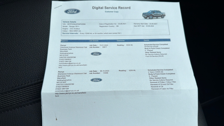 Ford Ranger Diesel Pick Up Double Cab MS-RT 2.0 EcoBlue 213 Auto